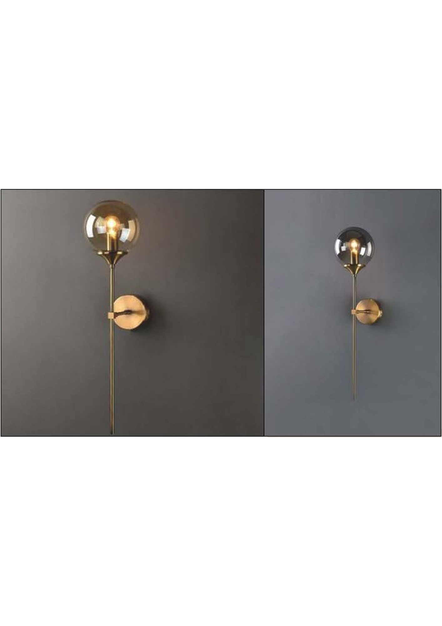 Beyond Lights - Glass Wall Sconce- GL